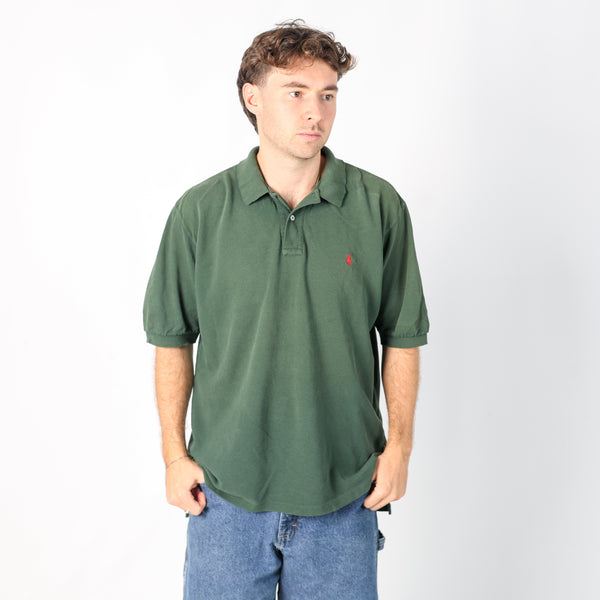 Dark Green 90s Polo Ralph Lauren T-Shirt (L)